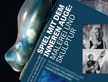 Vernissage: Spiel mit dem inneren Auge - Malerei und Skulptur